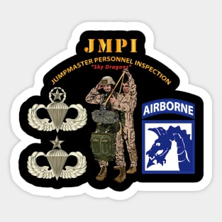 JMPI - XVIII Airborne Corps - Sky Dragons Sticker